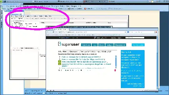 screenshot of YaST2 in comparison to other applications