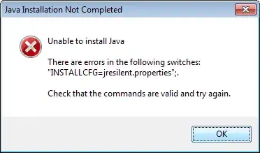 Java Silent Error Message