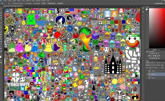 Clean sprites' picture