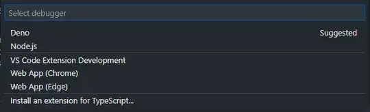 selection of default debugger