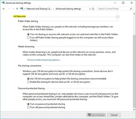 All Networks profile