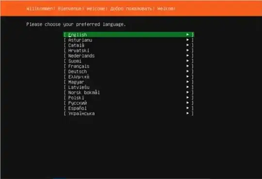 Choose your preferred language on Welcome screen on Ubuntu