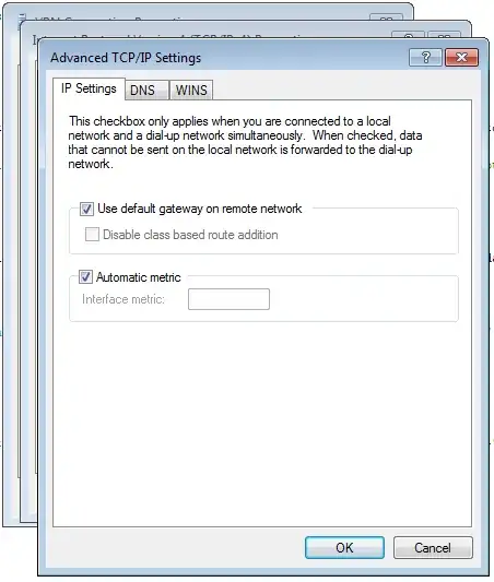 Advanced TCP/IP Settings