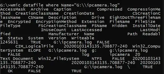 what a great way to render data, wmic