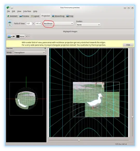Fast Panorama preview » Projection » Rectilinear