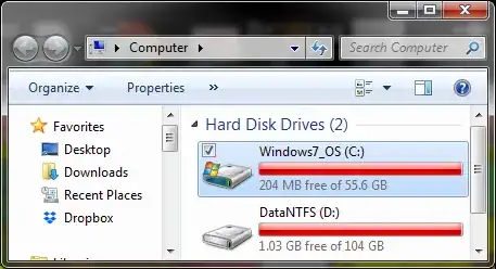 C drive after so-called clean-up