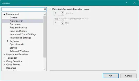 Auto-Recover Setting