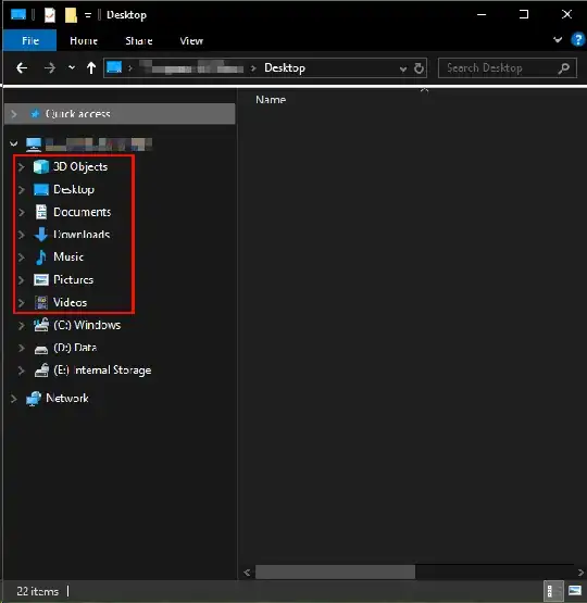 Special folders still in explorer Navigation Pane