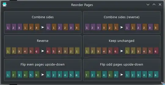 Simple Scan Reorder Pages Tool