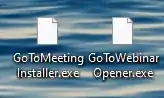 GoToWebinar Files that keep on popping up