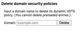 prevent HTTPS redirect with HSTS