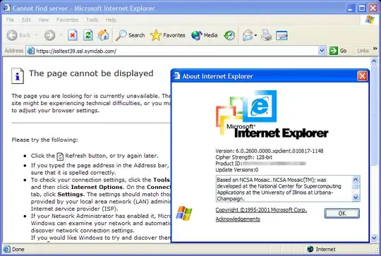 XP RTM + IE6 - The page cannot be displayed