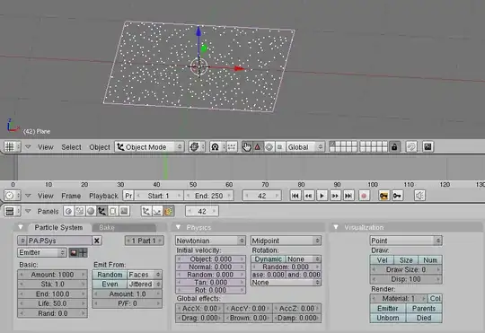 blender particle system