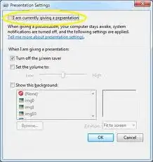 Presentation Settings