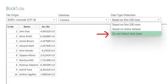Turn off Auto Data Type Detection
