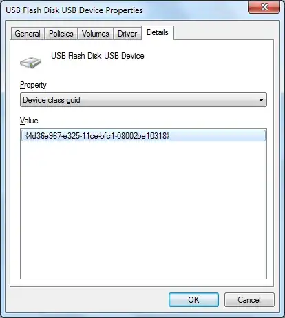 Getting the device's GUID