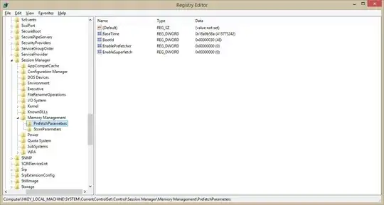 Regedit Prefetch and Superfetch