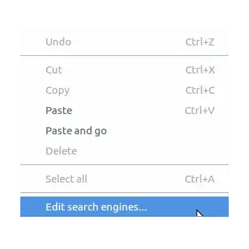 Edit Search Engines