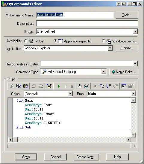 Dragon NaturallySpeaking commands editor