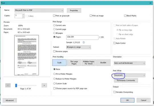 Foxit PDF Reader - Print with Microsoft Print to PDF