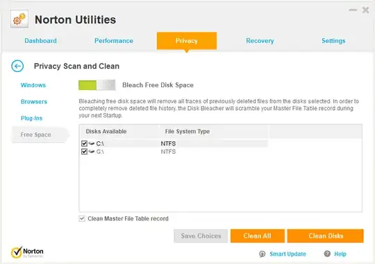 The "_Bleach Free Disk Space_" Function