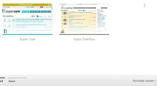Chrome recent closed