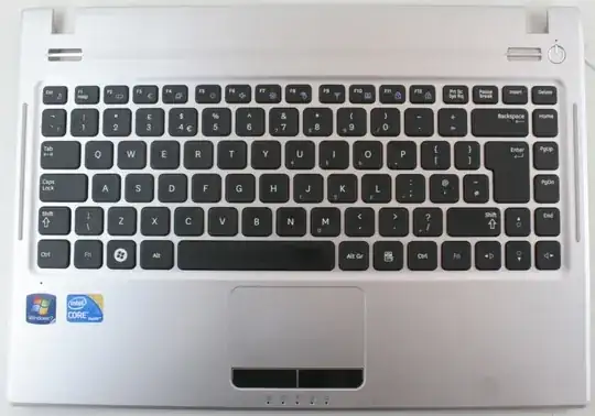 Samsung Q330 keyboard
