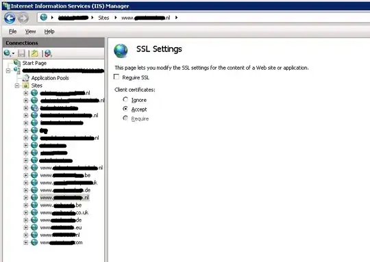 IIS7 setting