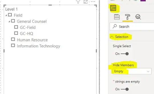 Hiding blanks in Hierarchy Slicer