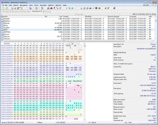 The valid MFT record of $Volume on another partition