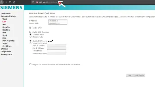 Disable DHCP Server from routerip/main.html