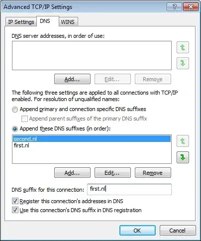 Advanced TCP/IP Settings