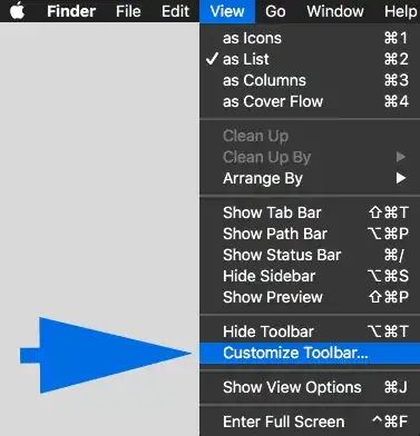 Customize Toolbar