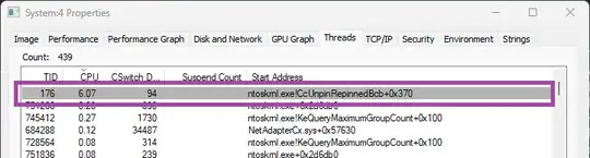 Process Explorer Screenshot