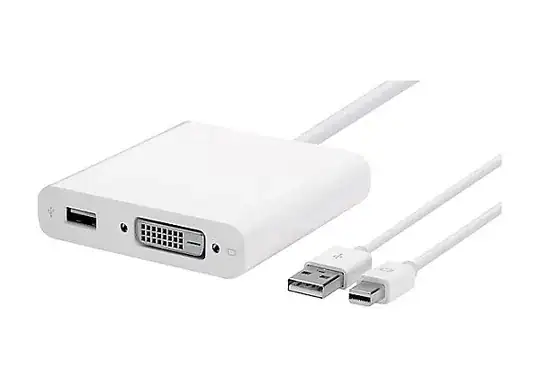 image of Apple DVI adapter