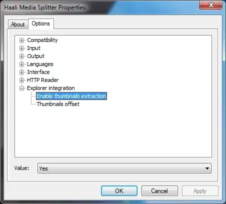 Haali Media Splitter Properties
