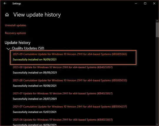 Windows Update trying to install update that's already installed