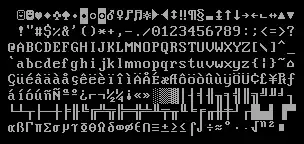 Code Page 437 (IBM-ASCII)