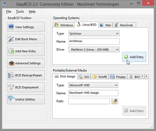 Adding an entry for a Syslinux loader