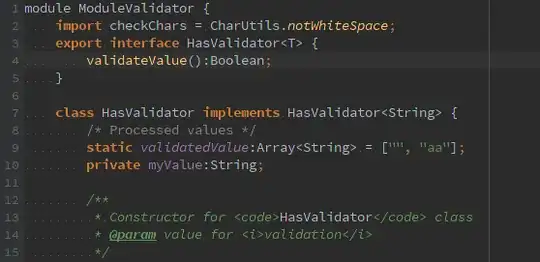 WebStorm screenshot with fixed font