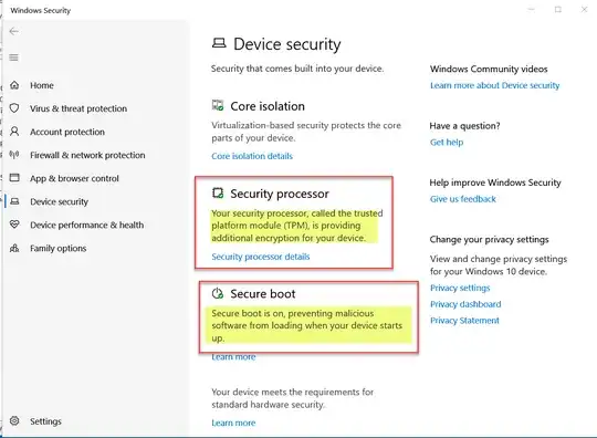Windows 10 Security