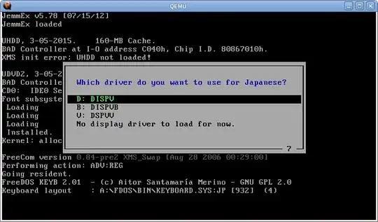 FreeDOS Japanese driver