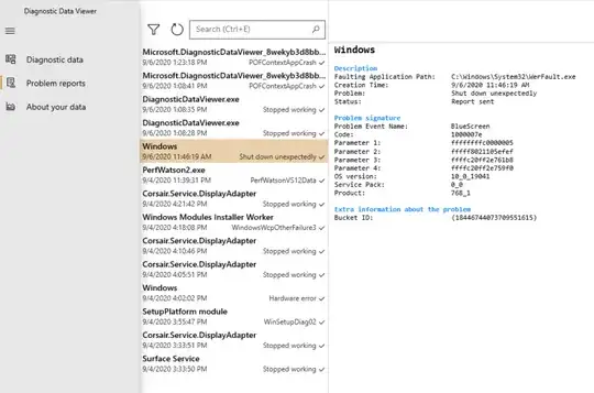 Diagnostic Data Viewer