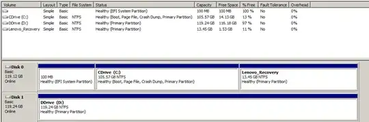 Disk Management Screenshot