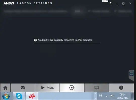 Radeon settings