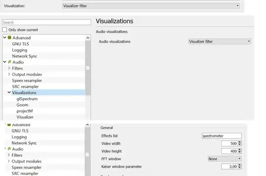 How I turned audio visualization on by default