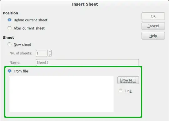 Insert Sheet from File