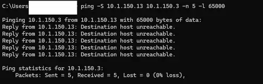 LAN cable is disconnected