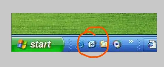 Icon from Windows XP to show desktop on Task Bar