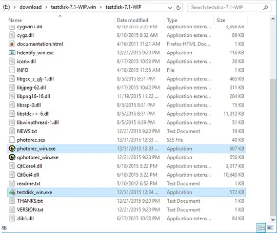 Files inside ZIP